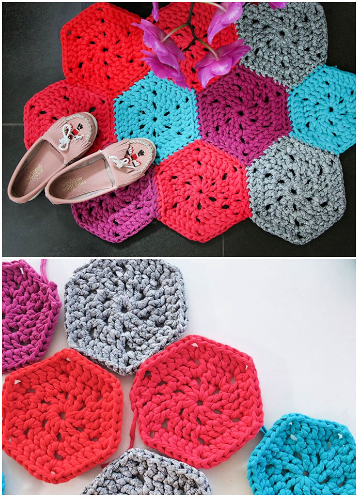 30 Free Crochet Rug Patterns for Beginners Crochet Me