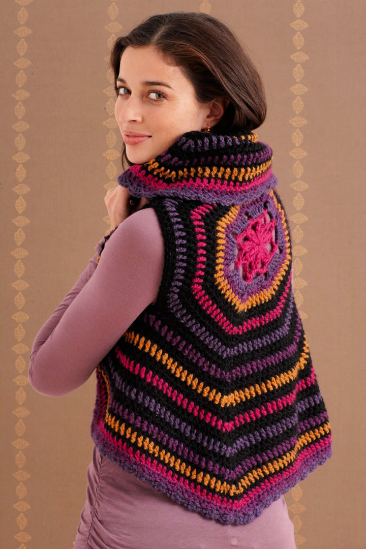 10 Free Crochet Circle Vest Patterns Crochet Me