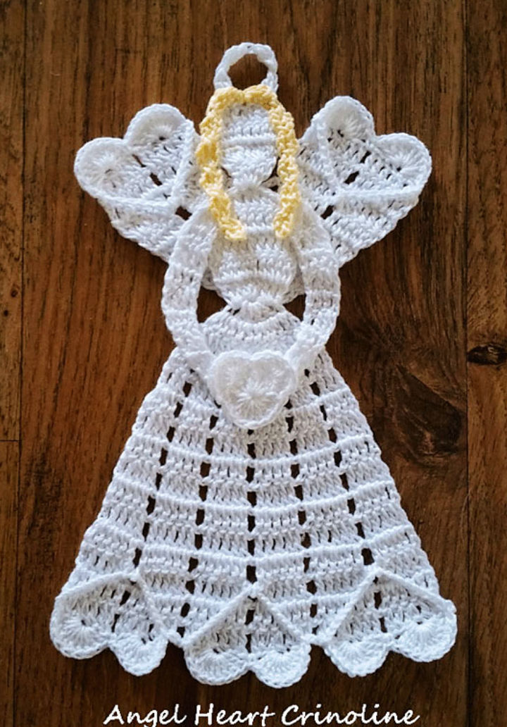 22 Free Crochet Angel Patterns | Crochet Angel Ornament Pattern