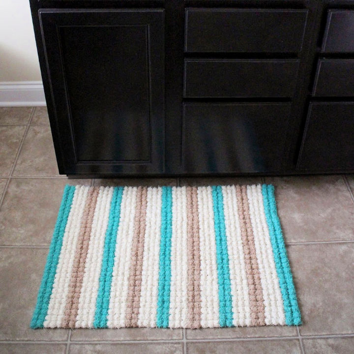 10 Free Crochet Bath Mat Patterns Crochet Bath Rugs