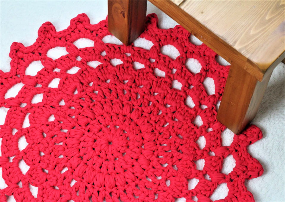 20 Free Crochet Rug Patterns With Bulky Yarn Crochet Me