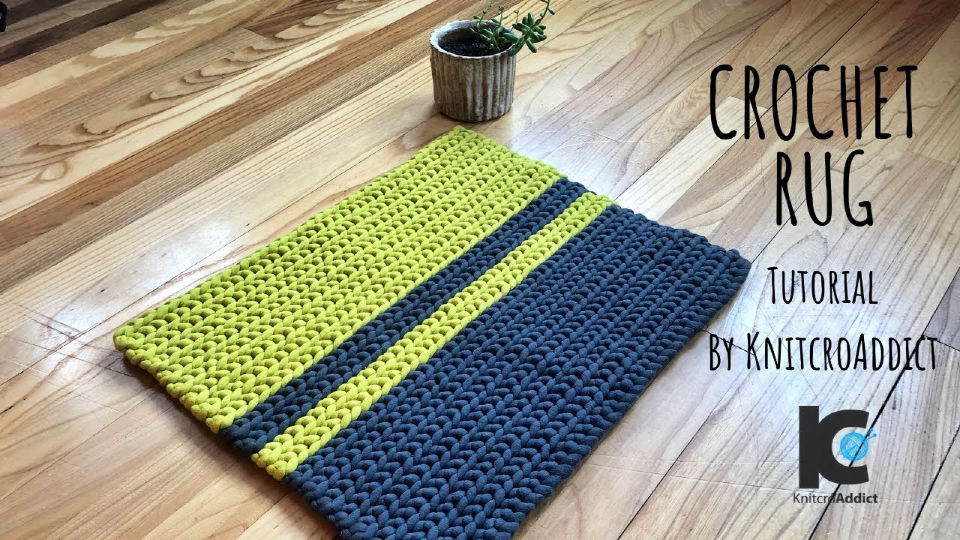 30 Free Crochet Rug Patterns for Beginners Crochet Me