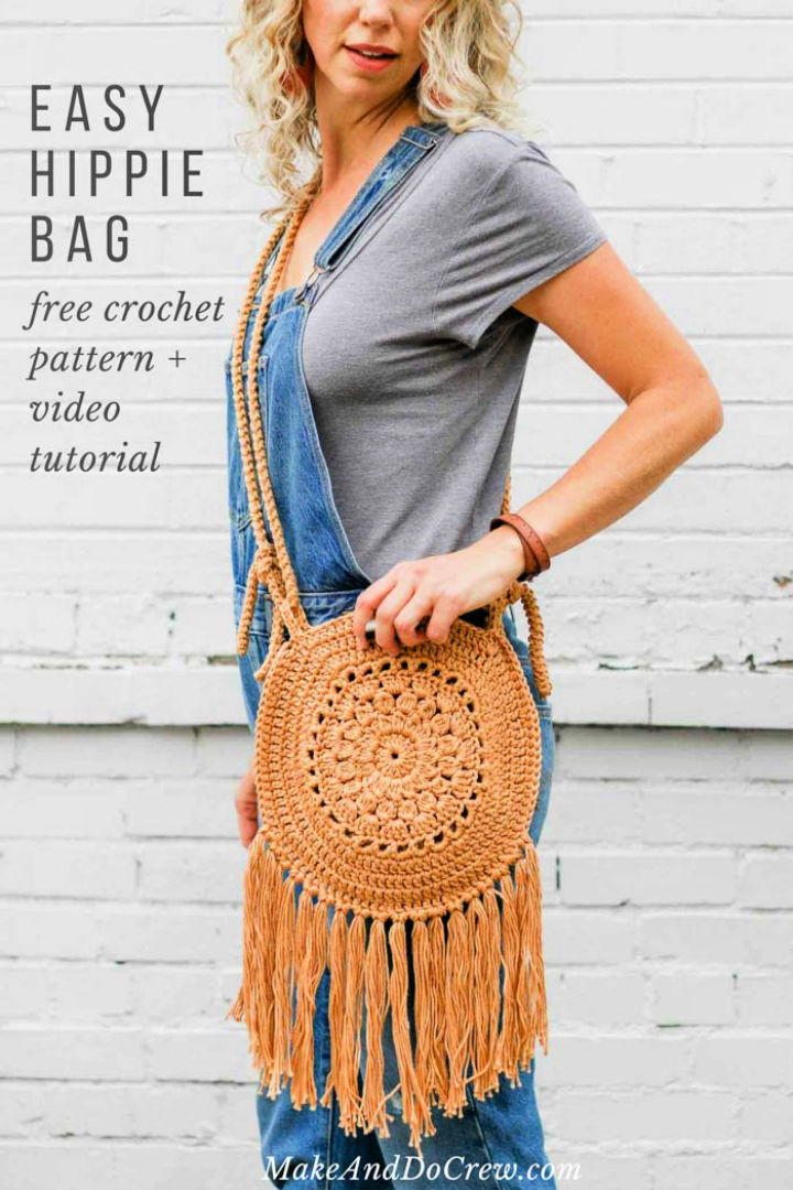 20 Free Crochet Handbag Patterns | Crochet Shoulder Bag Pattern