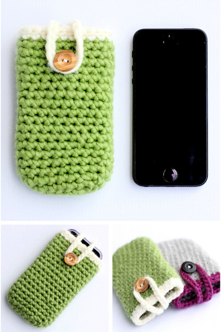 25 Free Crochet Phone Case Patterns Crochet iPhone Cases