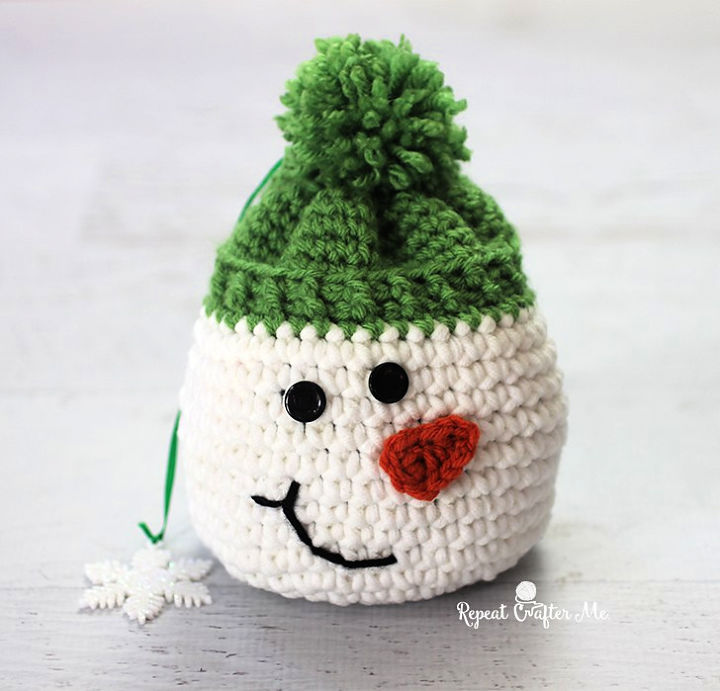 25 Free Crochet Snowman Patterns - Crochet Me