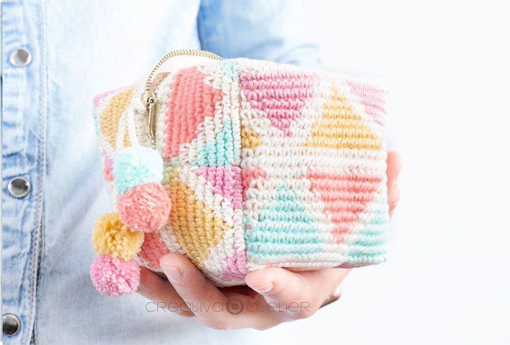 15 Free Crochet Makeup Bag Patterns Crochet Me