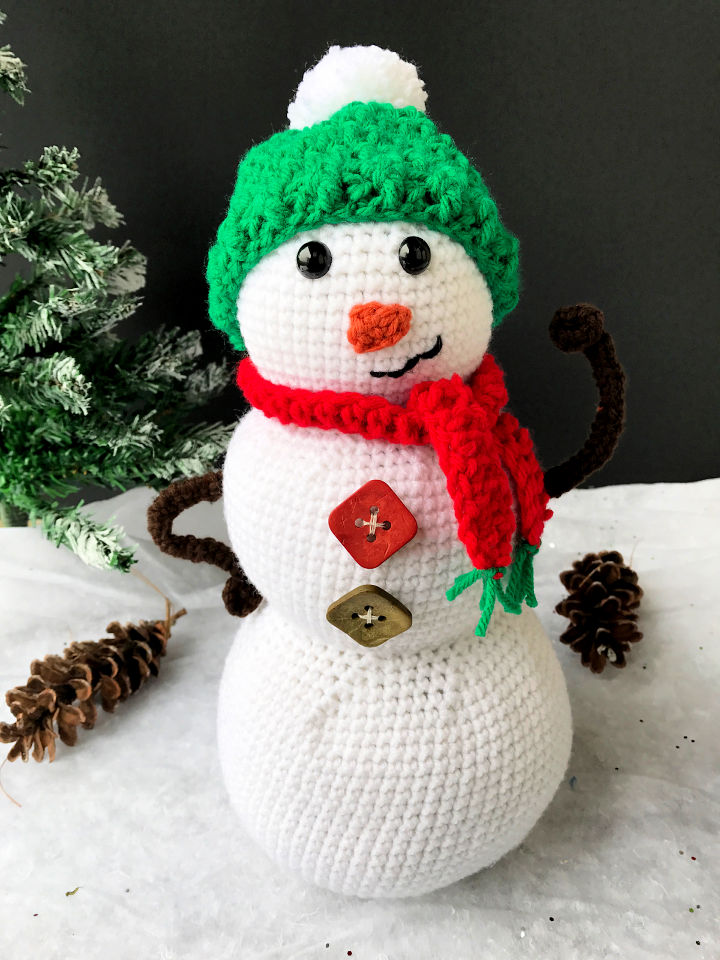 25 Free Crochet Snowman Patterns - Crochet Me