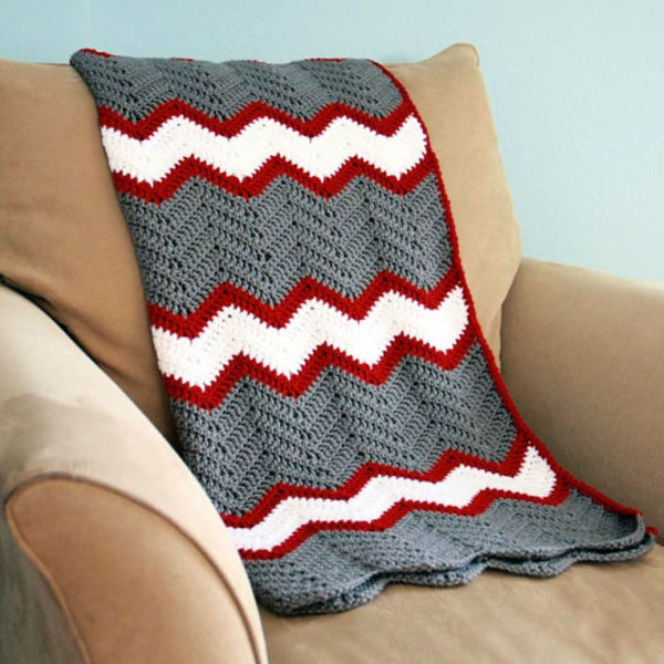 26 Free Chevron Crochet Patterns | Learn Chevron Crochet Stich