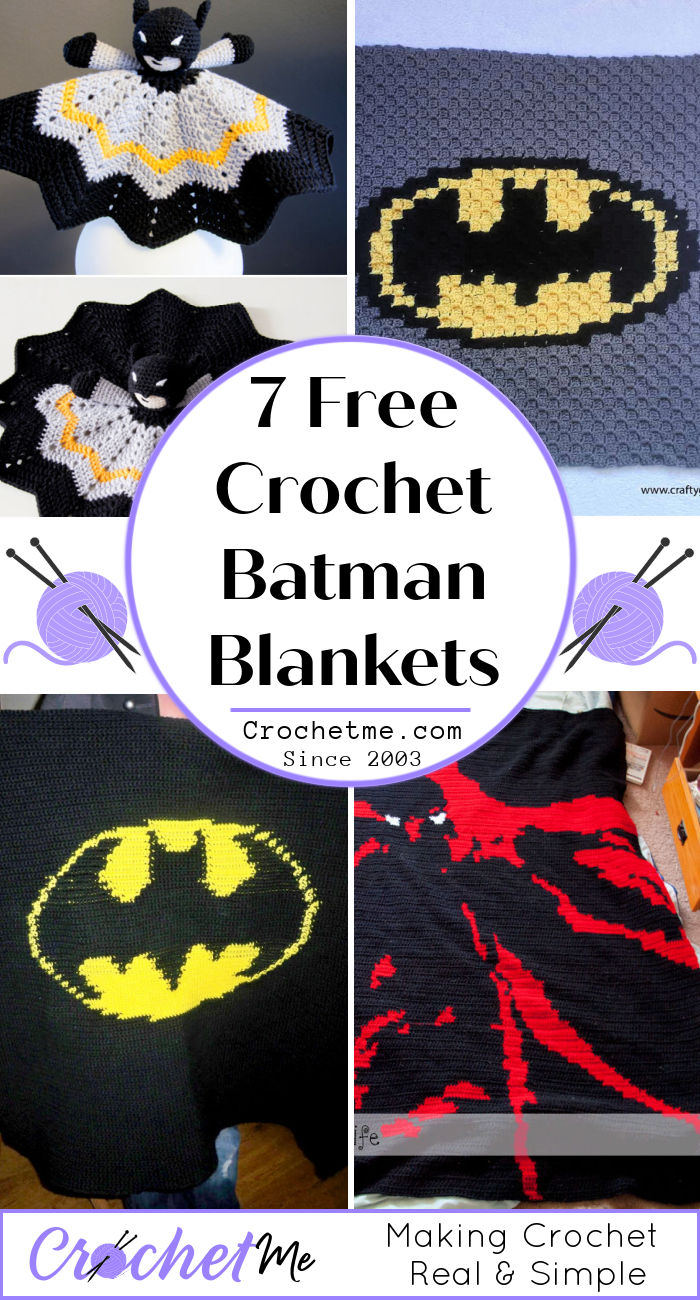 Free Crochet Batman Pattern Patterns Craftgossip - Unity Utopia