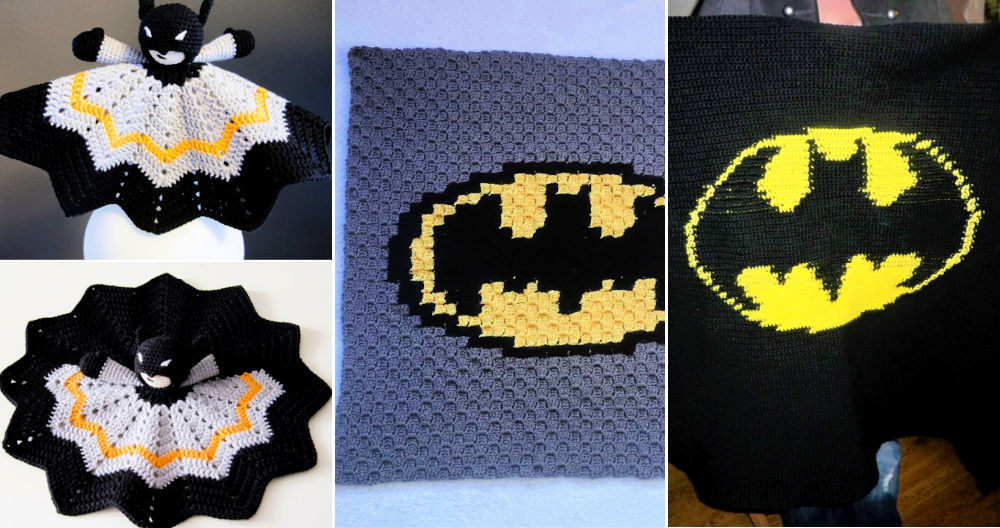 7 Free Crochet Batman Blanket Pattern Crochet Me